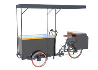 Carro da bicicleta do gelado de três rodas com a bomba de água segura do produto comestível