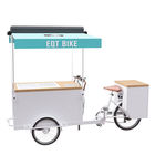 Carro amigável exterior da bicicleta do gelado de Eco com capacidade de carga 300KG alta