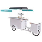 Carros móveis bondes do quiosque para vender e chá de Transpotating/bebida