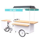 Multi - carro funcional do alimento da bicicleta com grande espaço da operação do produto