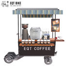 Café elétrico multifuncional da rua que vende o carro com a bateria 48V