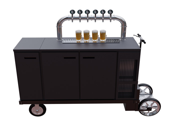 Bebida de refrigeração ar da cerveja que vende o carro com capacidade de rolamento forte da carga
